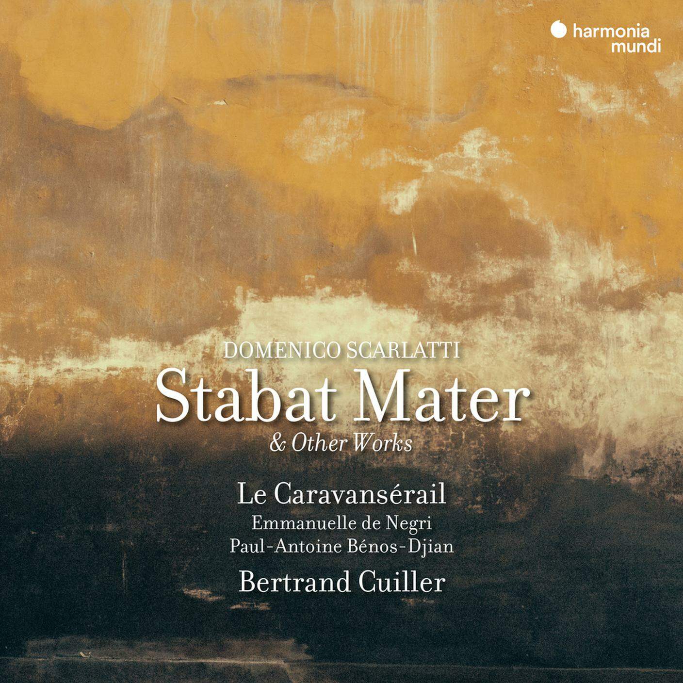 "Domenico Scarlatti. Stabat Mater & other Works" di Le Caravansérail, Harmonia Mundi (dettaglio di copertina)