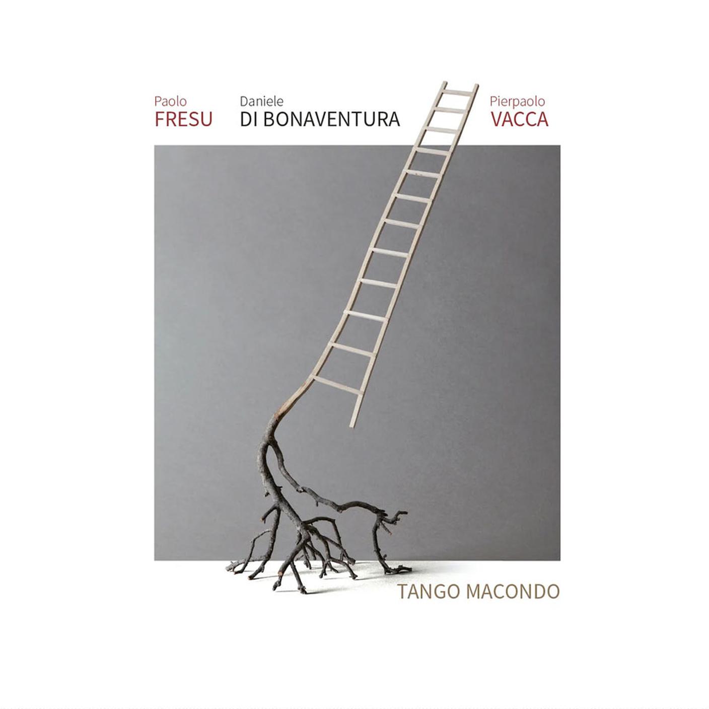 "Tango Macondo" di Paolo Fresu, Daniele Di Bonaventura, Pierpaolo Vacca, Tuk Music (dettaglio di copertina)