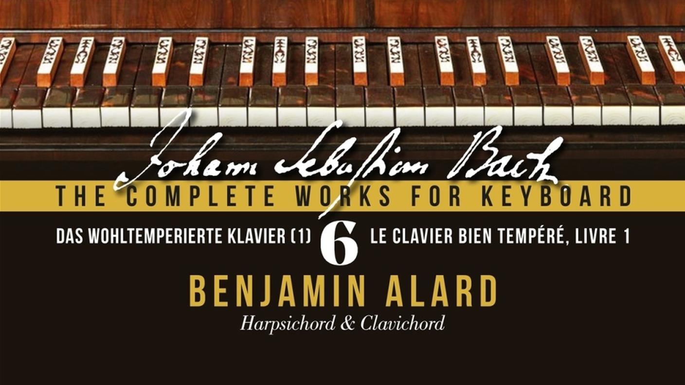 "Das Wohltemperierte Klavier 1" di Benjamin Alard; Harmonia Mundi (dettaglio copertina) 