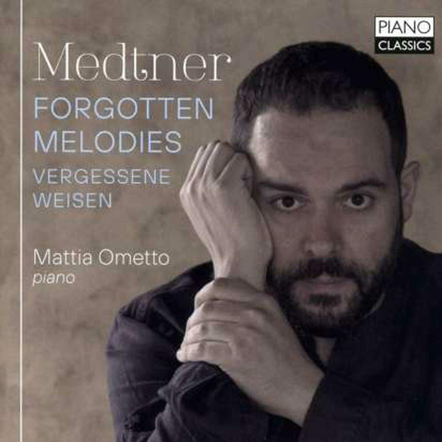 "Forgotten Melodies" di Mattia Ometto, Piano Classics (dettaglio copertina) 
