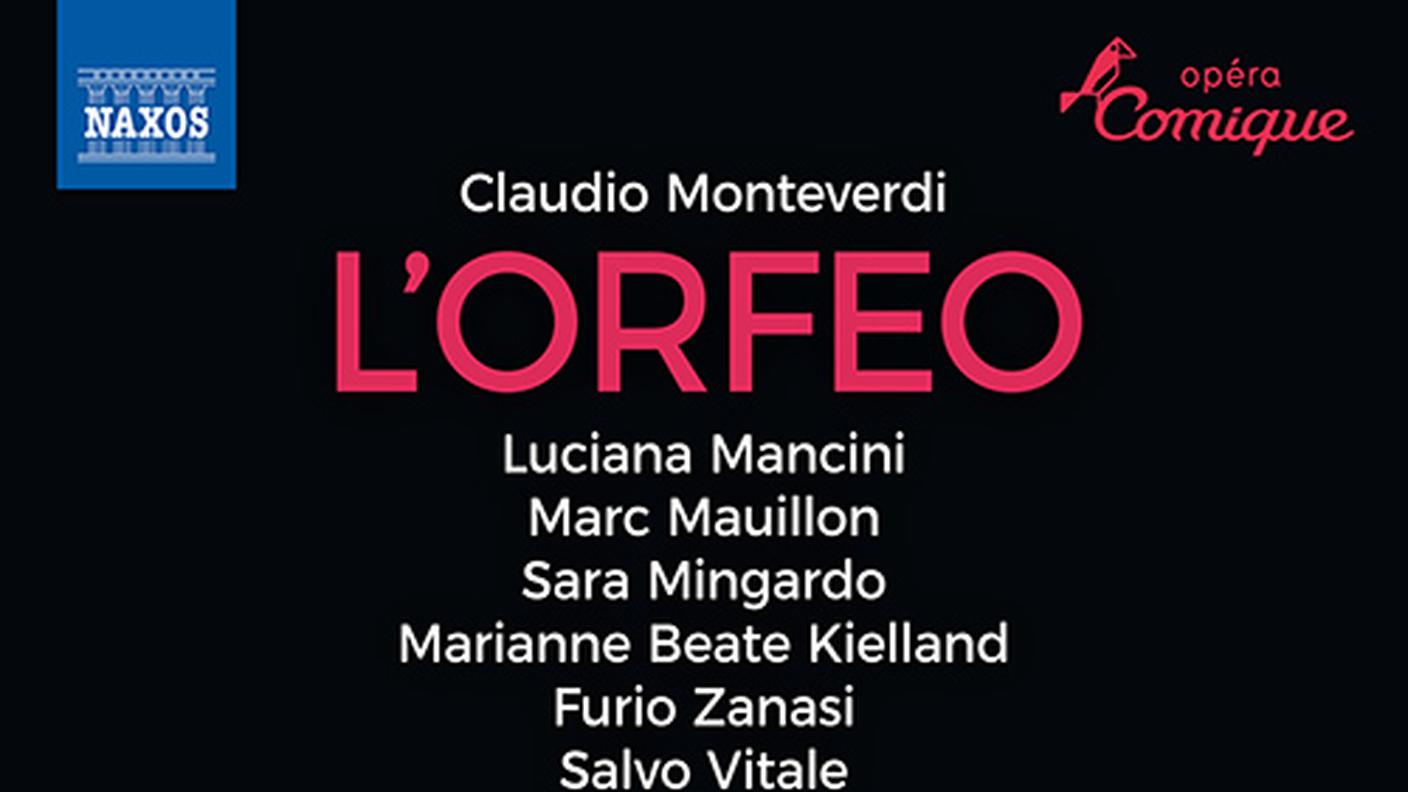 "L’Orfeo" di Claudio Monteverdi, FRAprod (dettaglio di copertina)