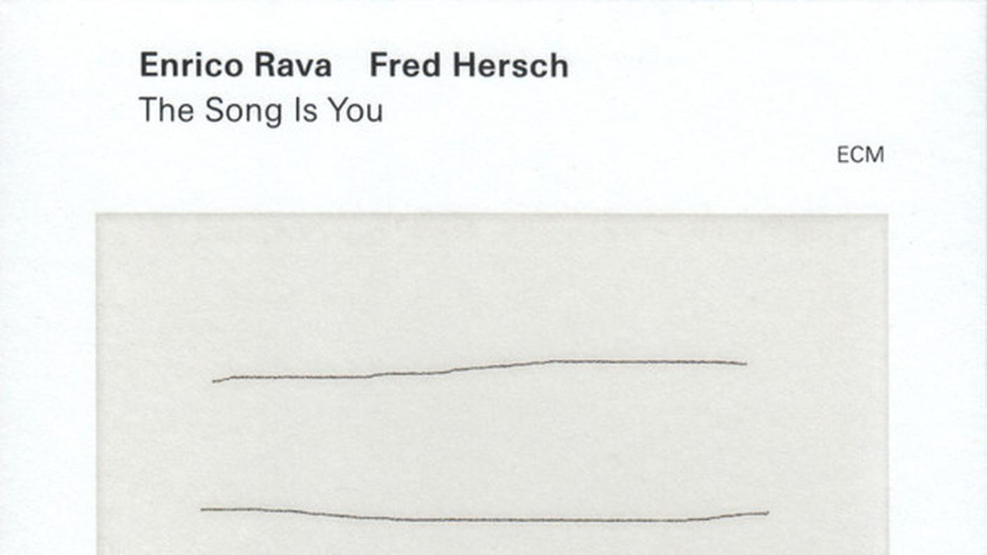 "The Song Is You" di Enrico Rava e Fred Hersch, ECM Records (dettaglio di copertina)