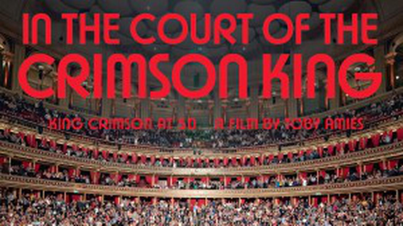 “In The Court Of The Crimson King” di Toby Amies, Toby Amies Films (dettaglio di copertina)