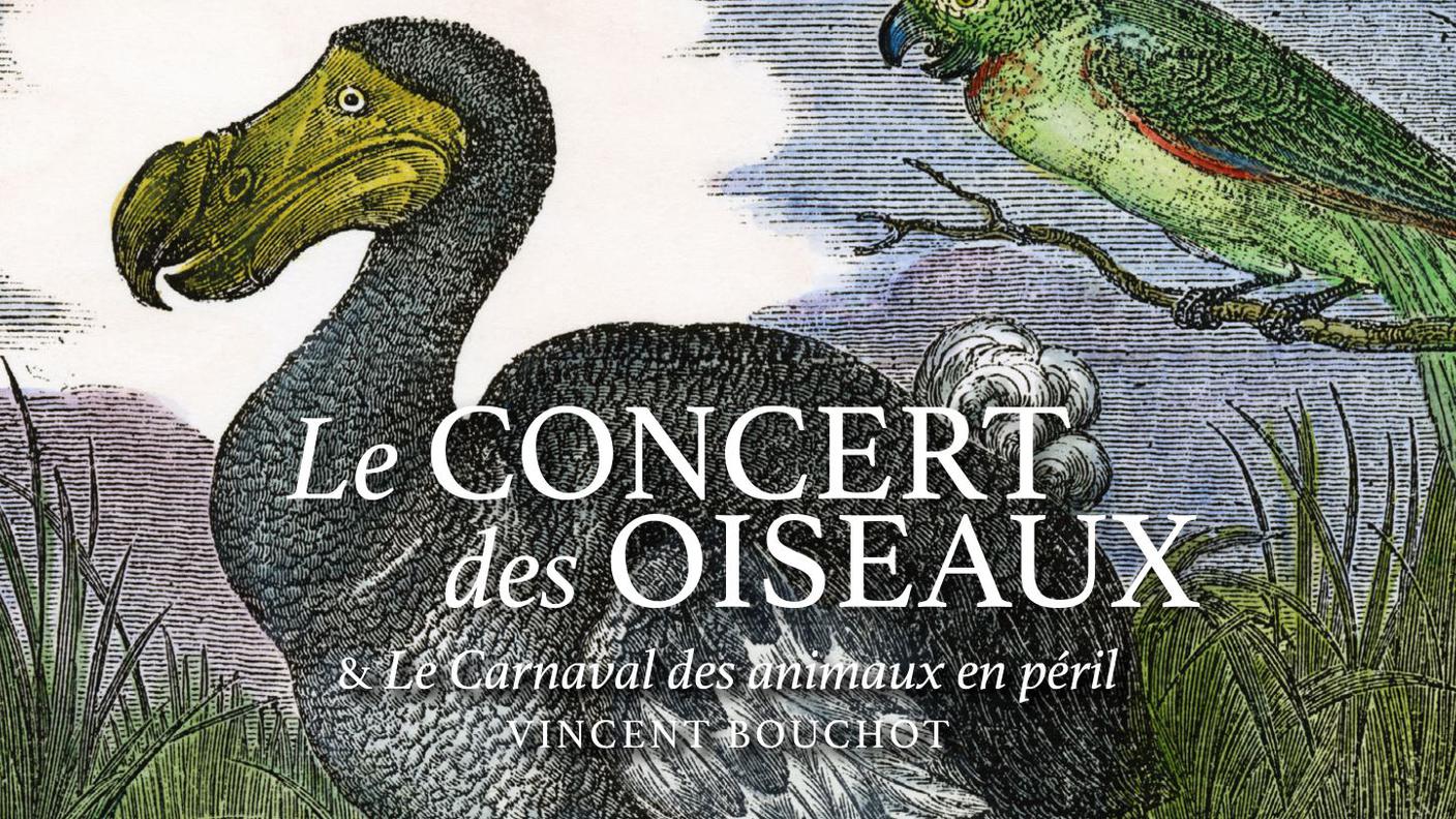 “Le concert des oiseaux & Le Carnaval des animaux en péril" di La Rêveuse, Harmonia Mundi (dettaglio di copertina)