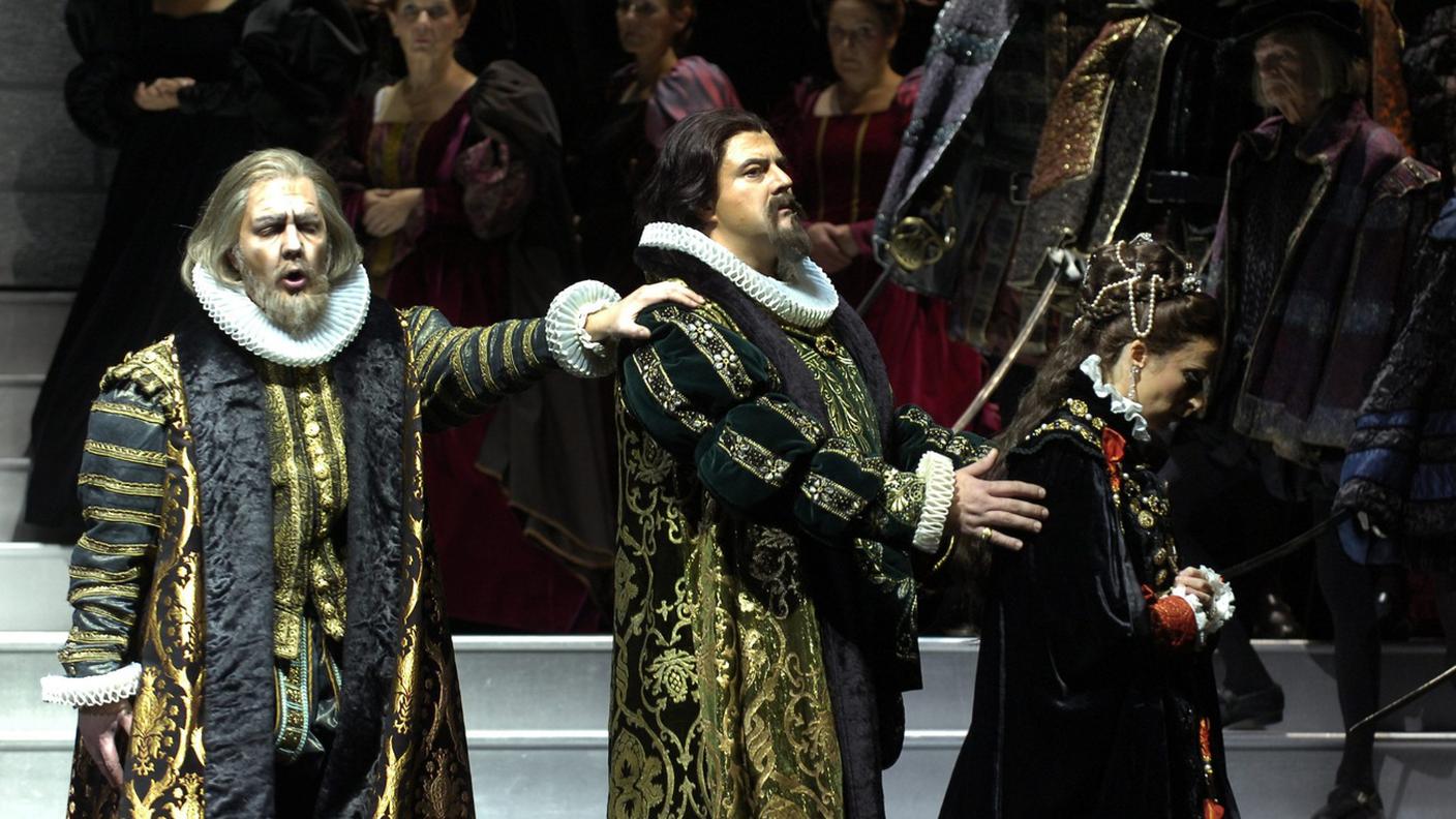 Don Carlo di Giuseppe Verdi al Teatro San Carlo di Napoli