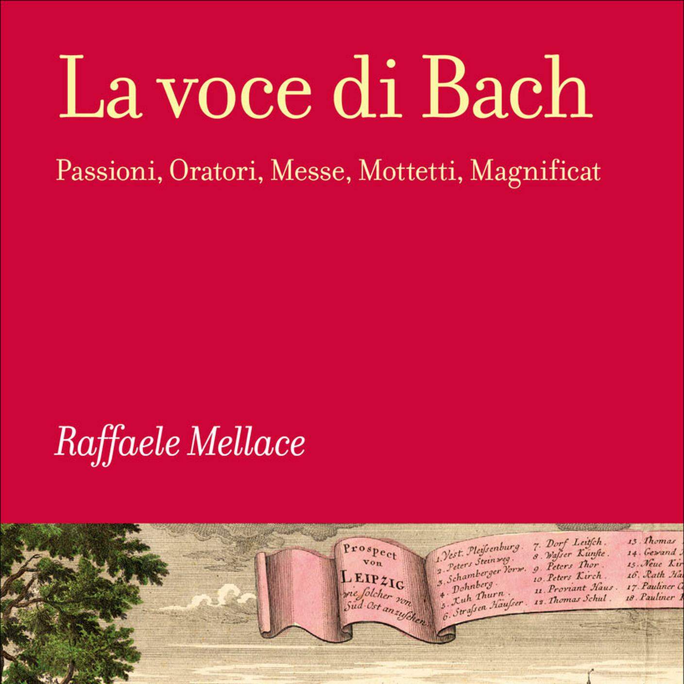 "La voce di Bach” di Raffaele Mellace, Carocci Editore (dettaglio di copertina)