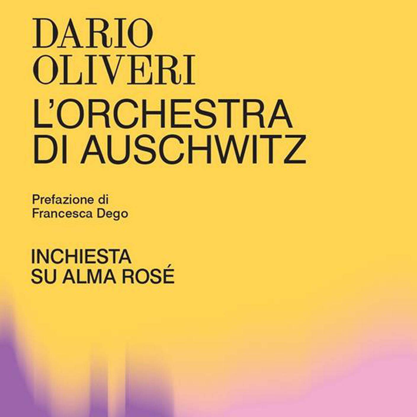 “L’orchestra di Auschwitz. Inchiesta su Alma Rosé" di Dario Olivieri, Edizioni Curci (dettaglio di copertina)