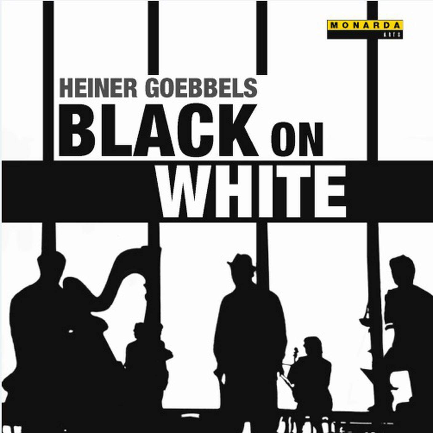 "Black on White / Schwarz auf Weiss" di Heiner Goebbels, Arthaus Musik (dettaglio di copertina)