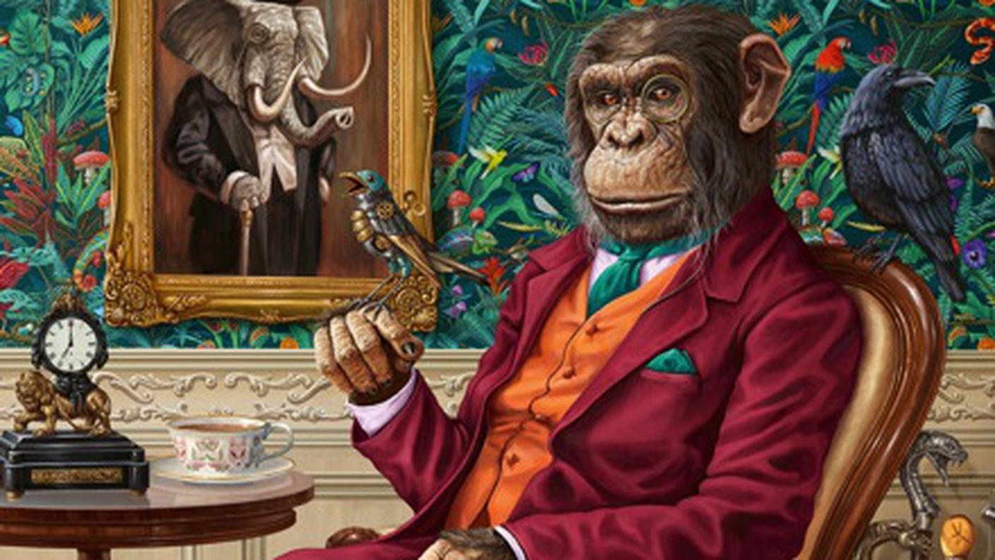 "Fauna" degli Haken, Inside Out Music (dettaglio di copertina)