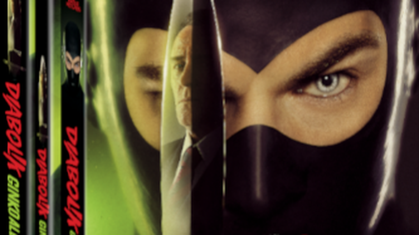 "Diabolik 2 - Ginko all'attacco!" di Manetti Bros, 01 Distribution (dettaglio di copertina)