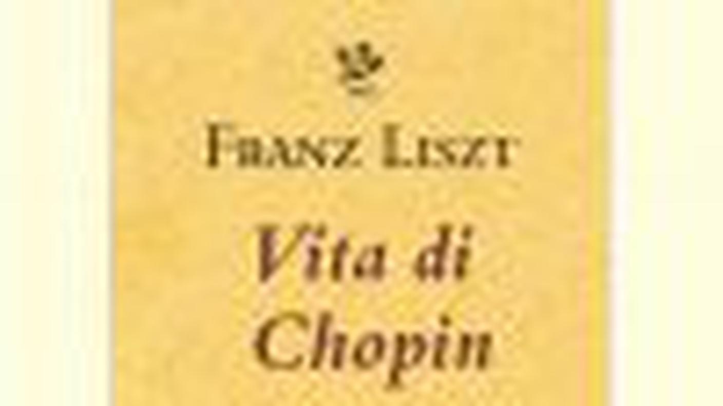 "Vita di Chopin" di Franz Liszt, Passigli Editori (dettaglio di copertina)