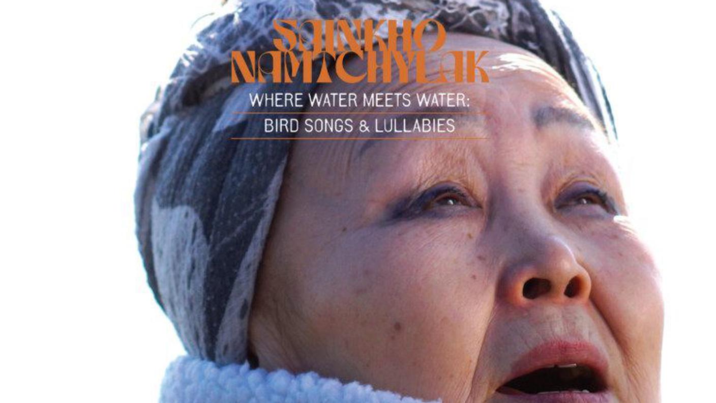 "Where Water Meets Water: Bird Songs & Lullabies" di Sainkho Namtchylak, Ponderosa Music & Art (dettaglio di copertina)