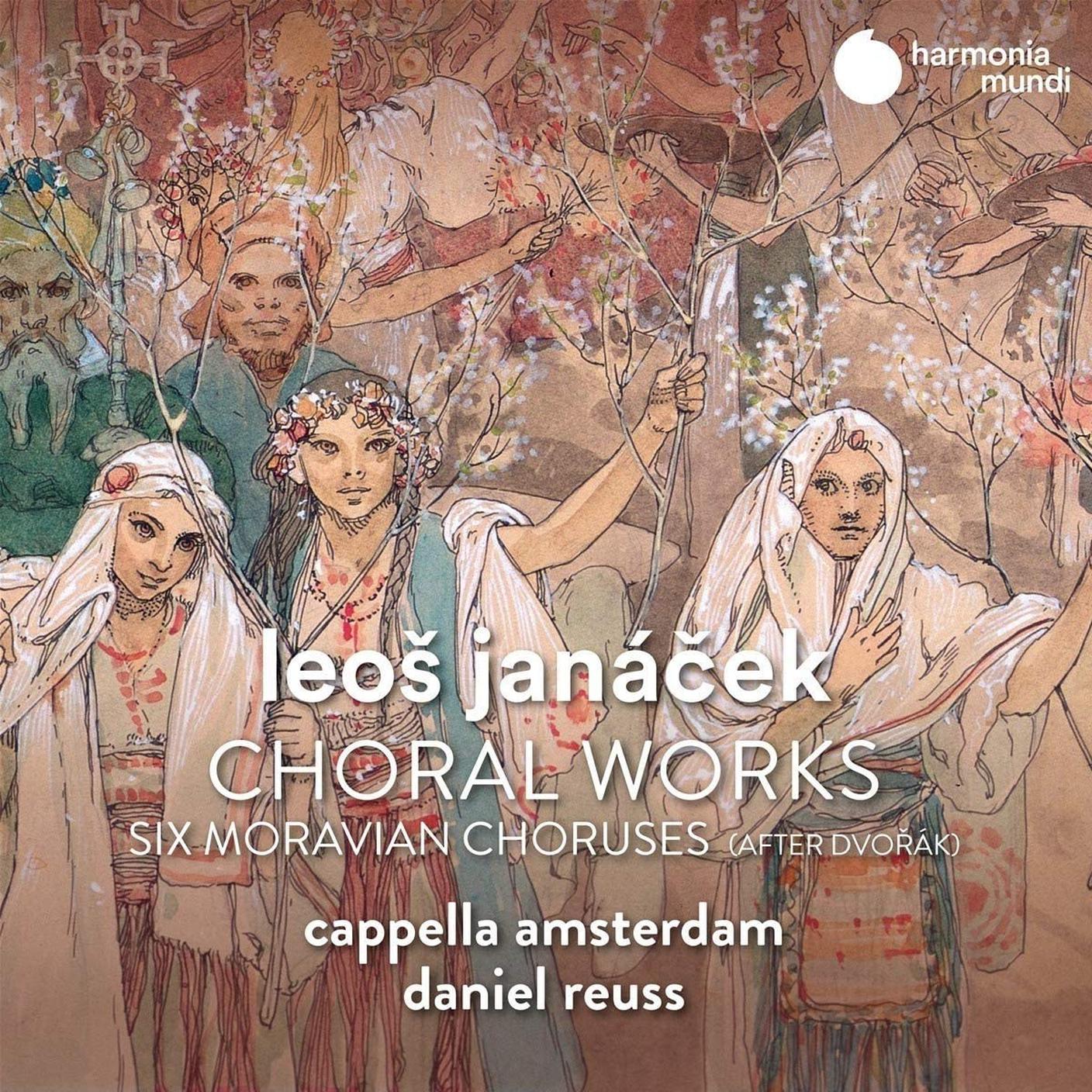 “Choral Works” di Leoš Janáček; Harmonia Mundi (dettaglio copertina) 