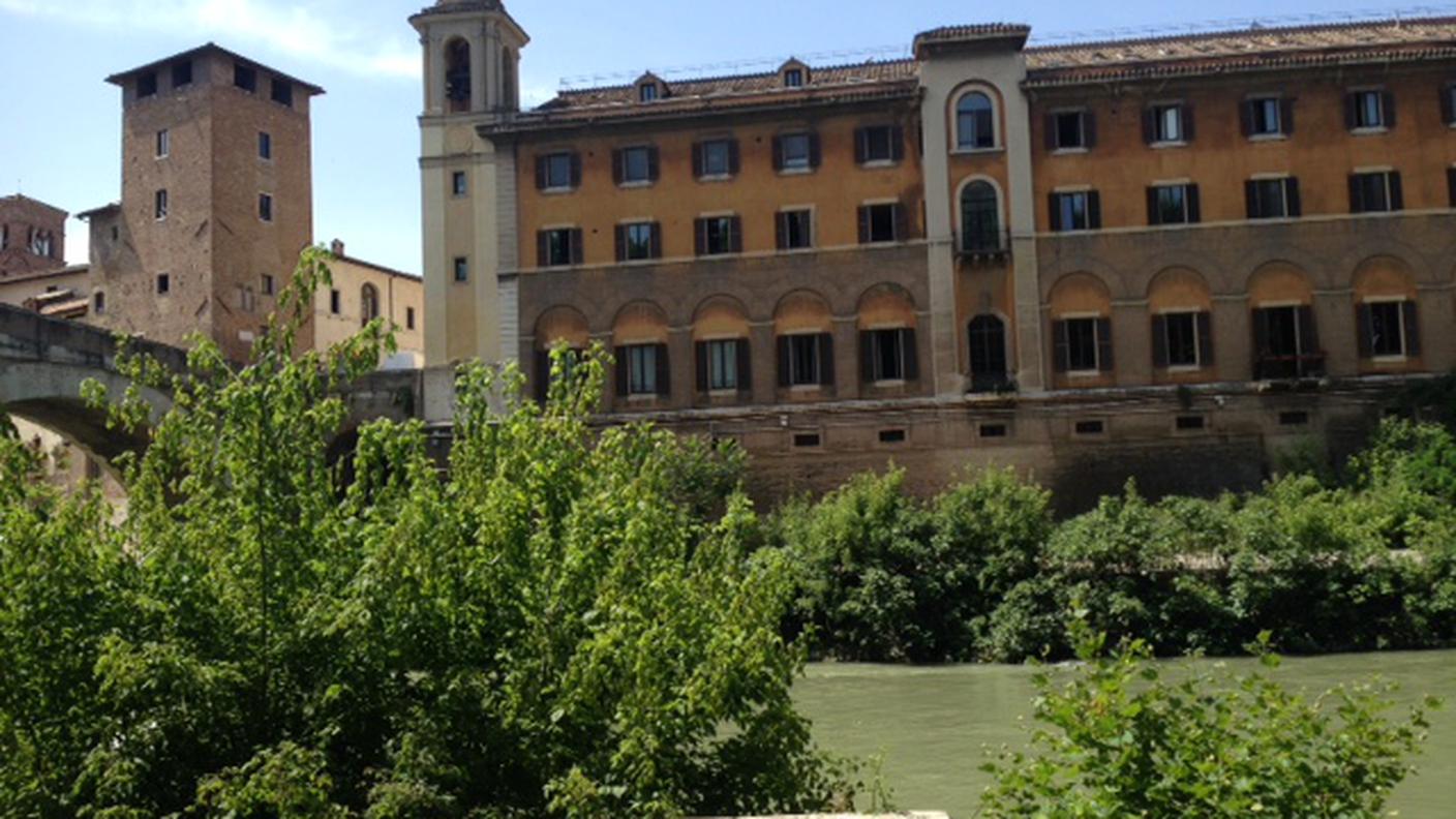 L’ospedale dell’isola Tiberina