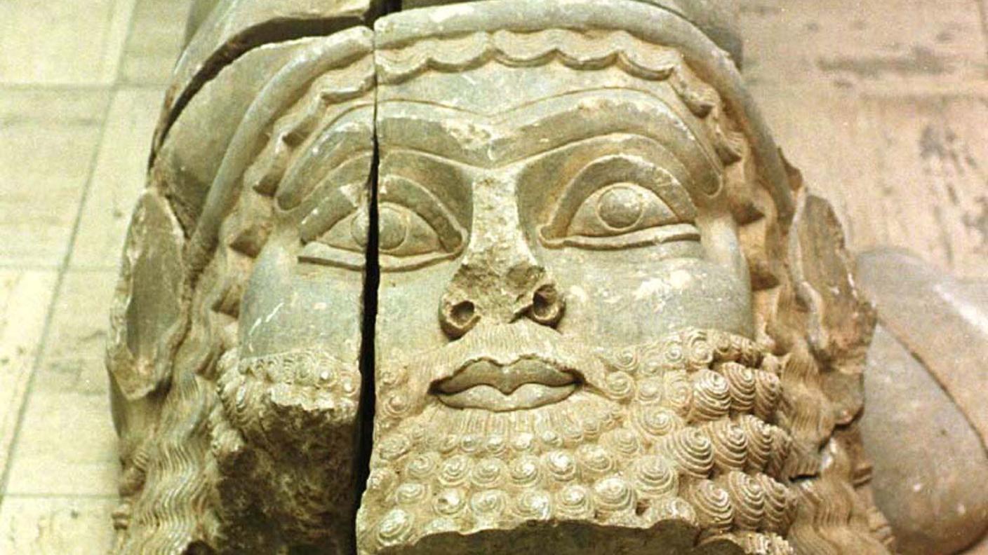 Resti assiri all'Iraq Museum di Baghdad