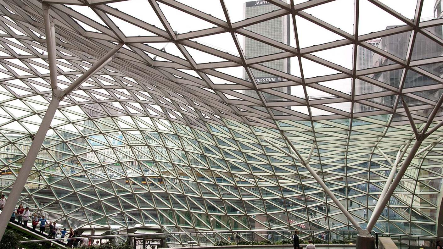 Lo Zlote Tarasy, uno dei più moderni centri commerciali sorti a Varsavia negli ultimi anni.