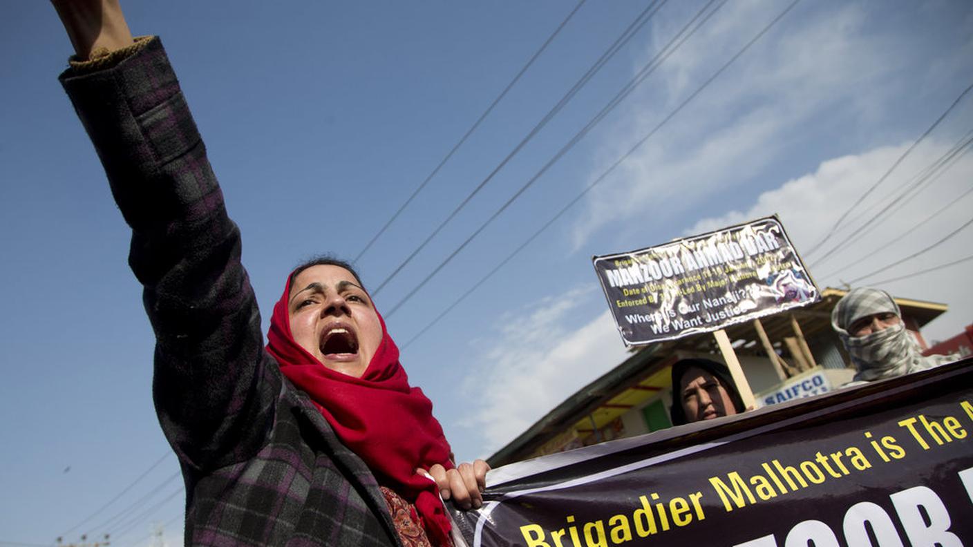 Kashmir protesta desaparecidos
