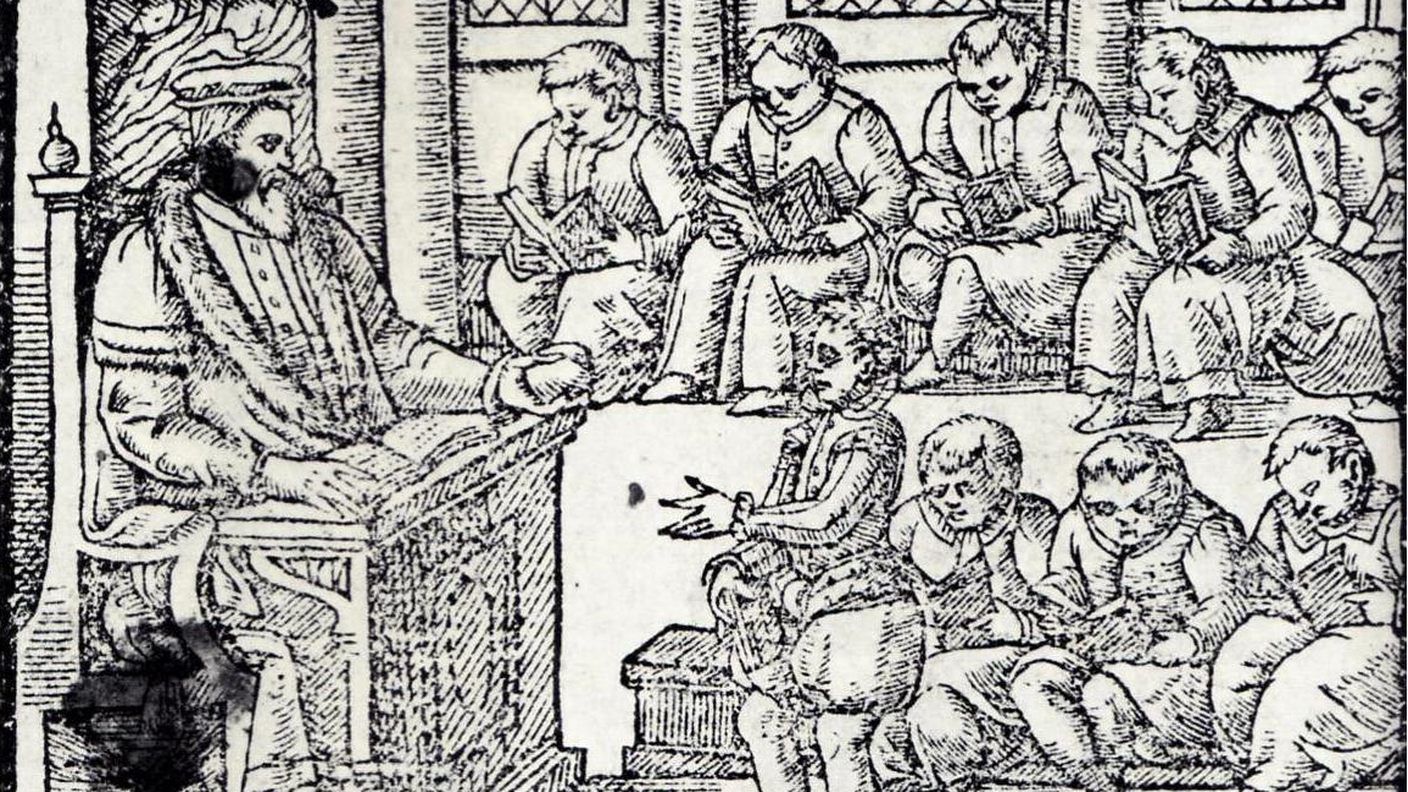 Raffigurazione scuola dell epoca Tudor