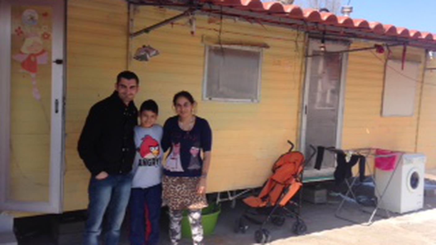 il container di Samir e famiglia
