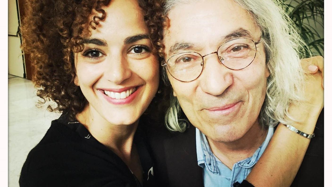 Bouamel Sansal insieme alla scrittrice marocchina Leïla Slimani 