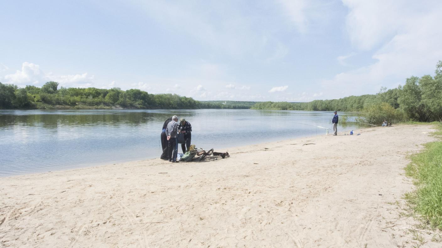 Pescatori al fiume Don