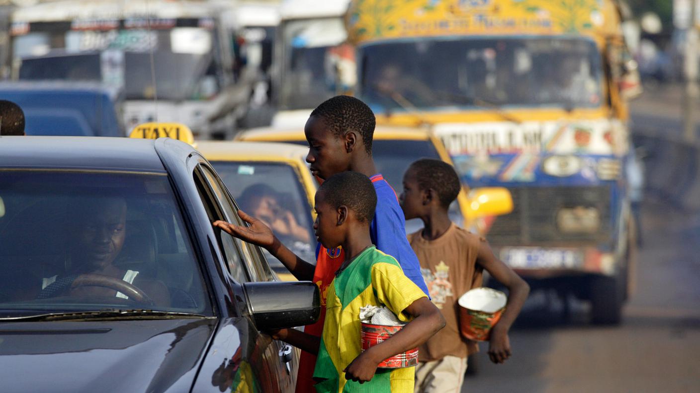 Senegal mendicanti bambini