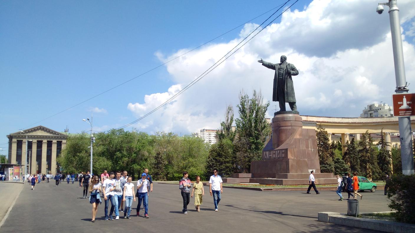 Volgograd prospettiva Lenin