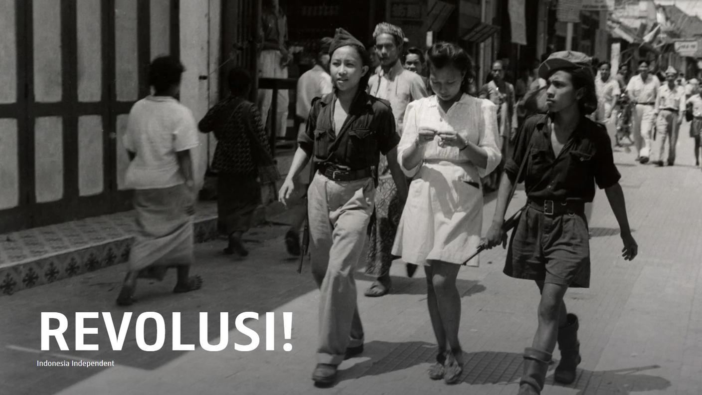 "Revolusi! Indonesia indipendente"