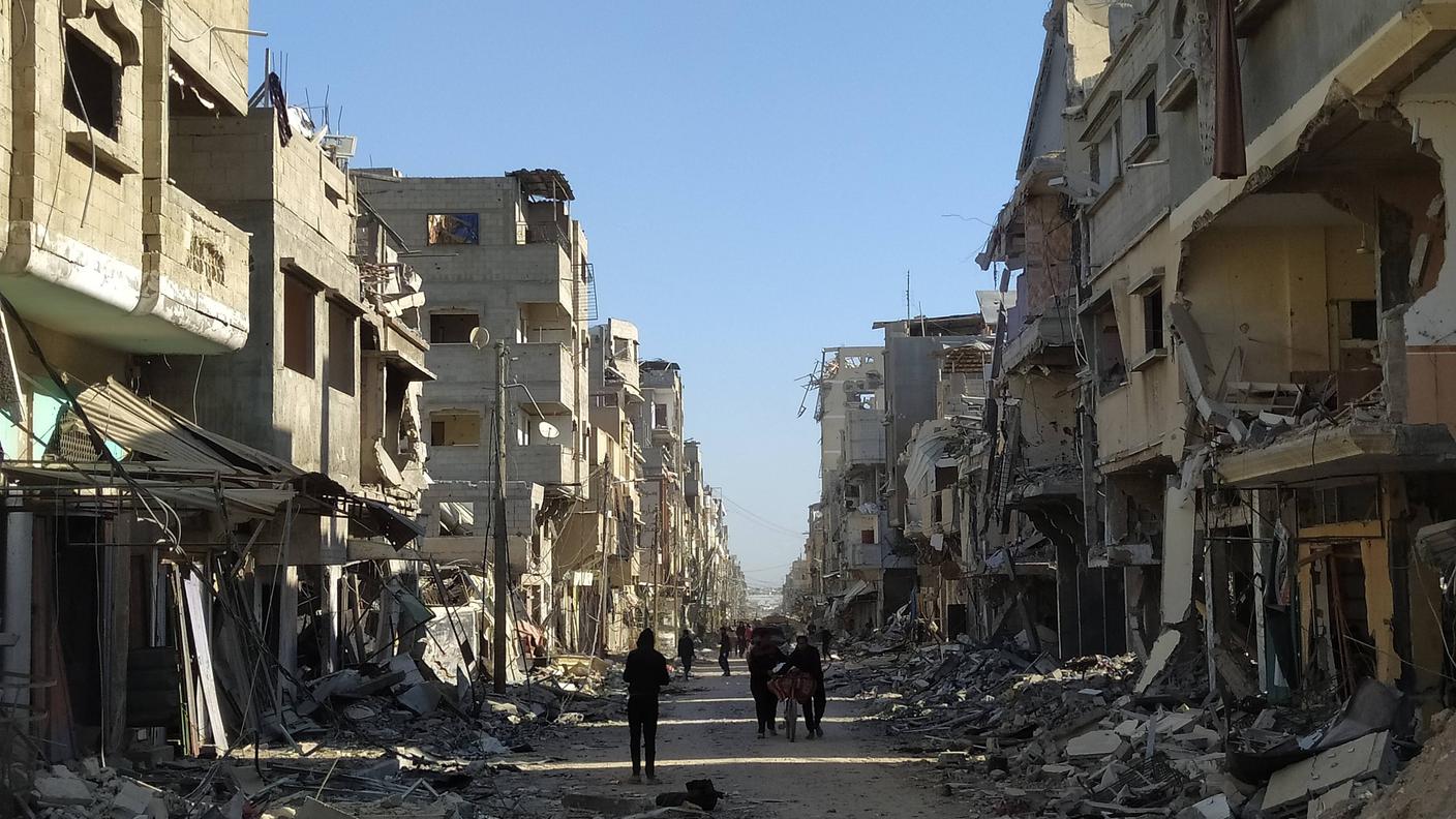 Ospedale distrutto a Gaza