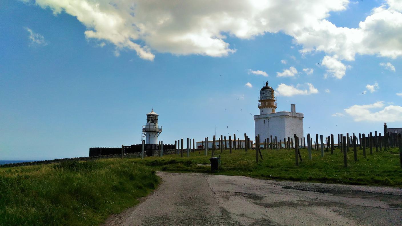 Kinnaird Head, il vecchio e il nuovo faro