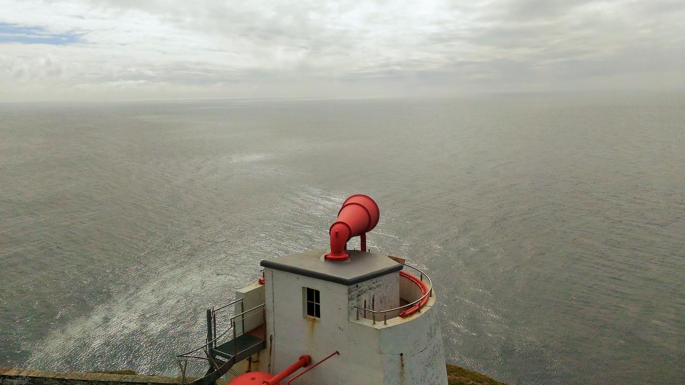 Il corno da nebbia di Sumburgh Head