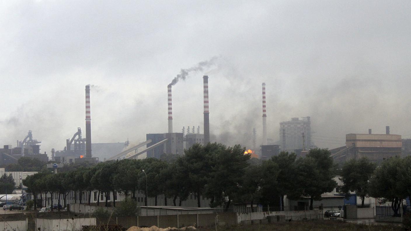 Lo stabilimento Ilva di Taranto