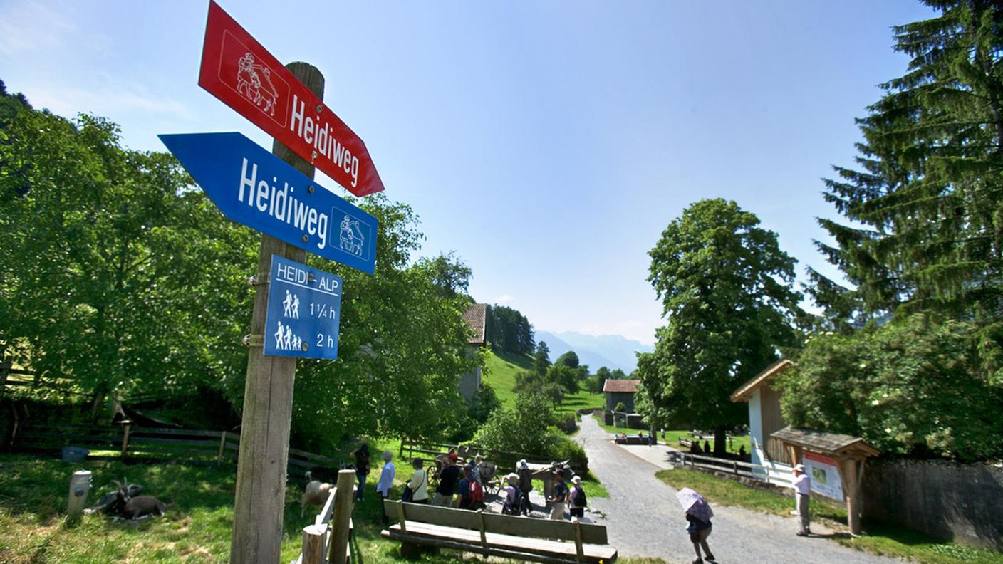 Maienfeld, il "villaggio di Heidi"