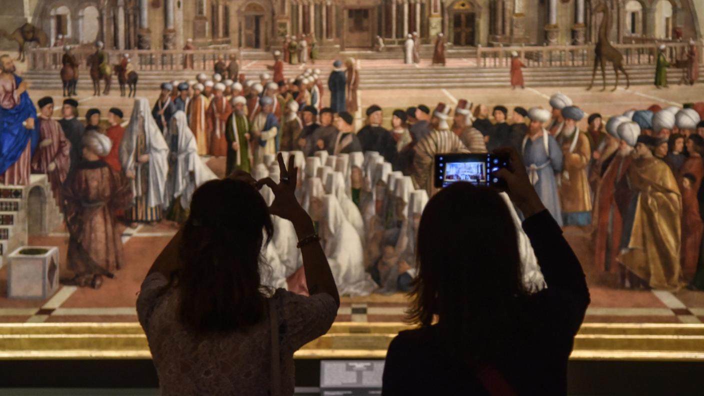 "La Predica di San Marco ad Alessandria d'Egitto" di Gentile e Giovanni Bellini
