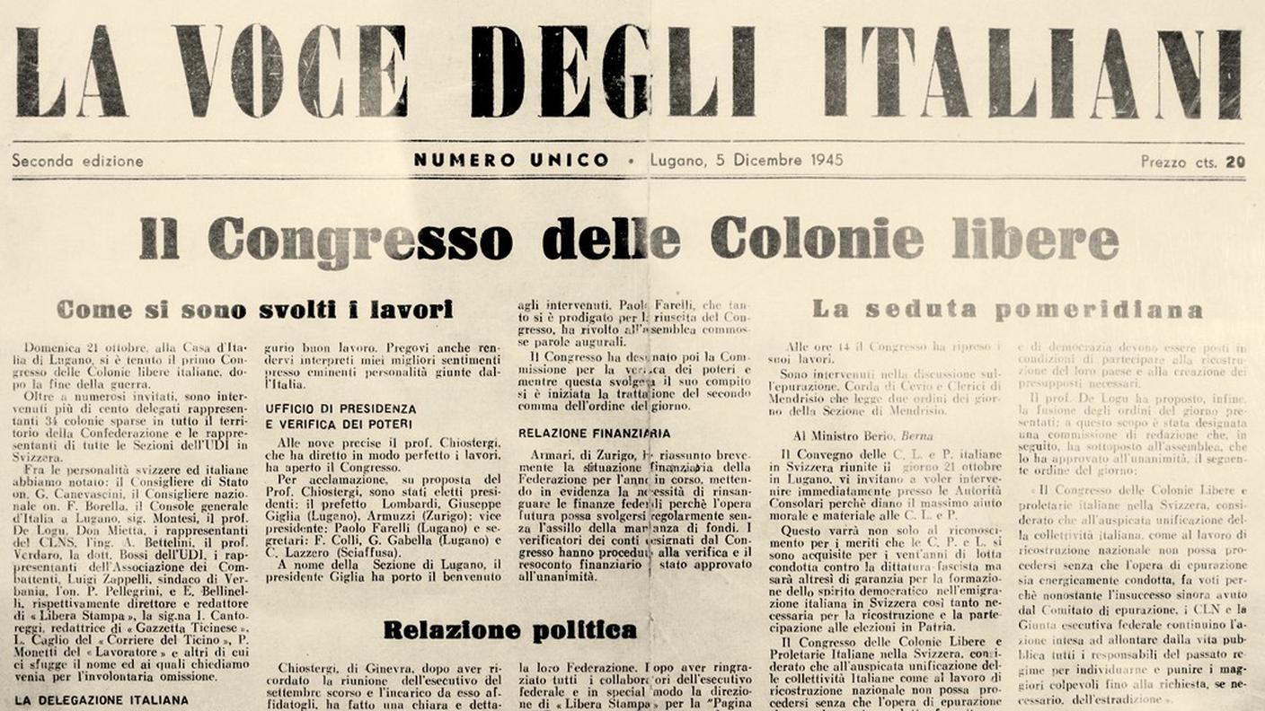 Federazione delle Colonie Libere Italiane in Svizzera