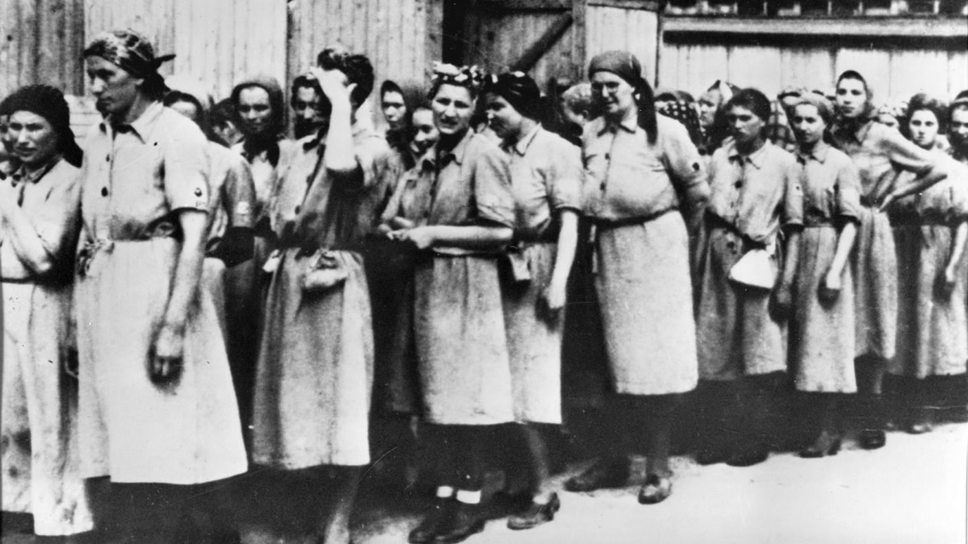 Donne prigioniere ad Auschwitz
