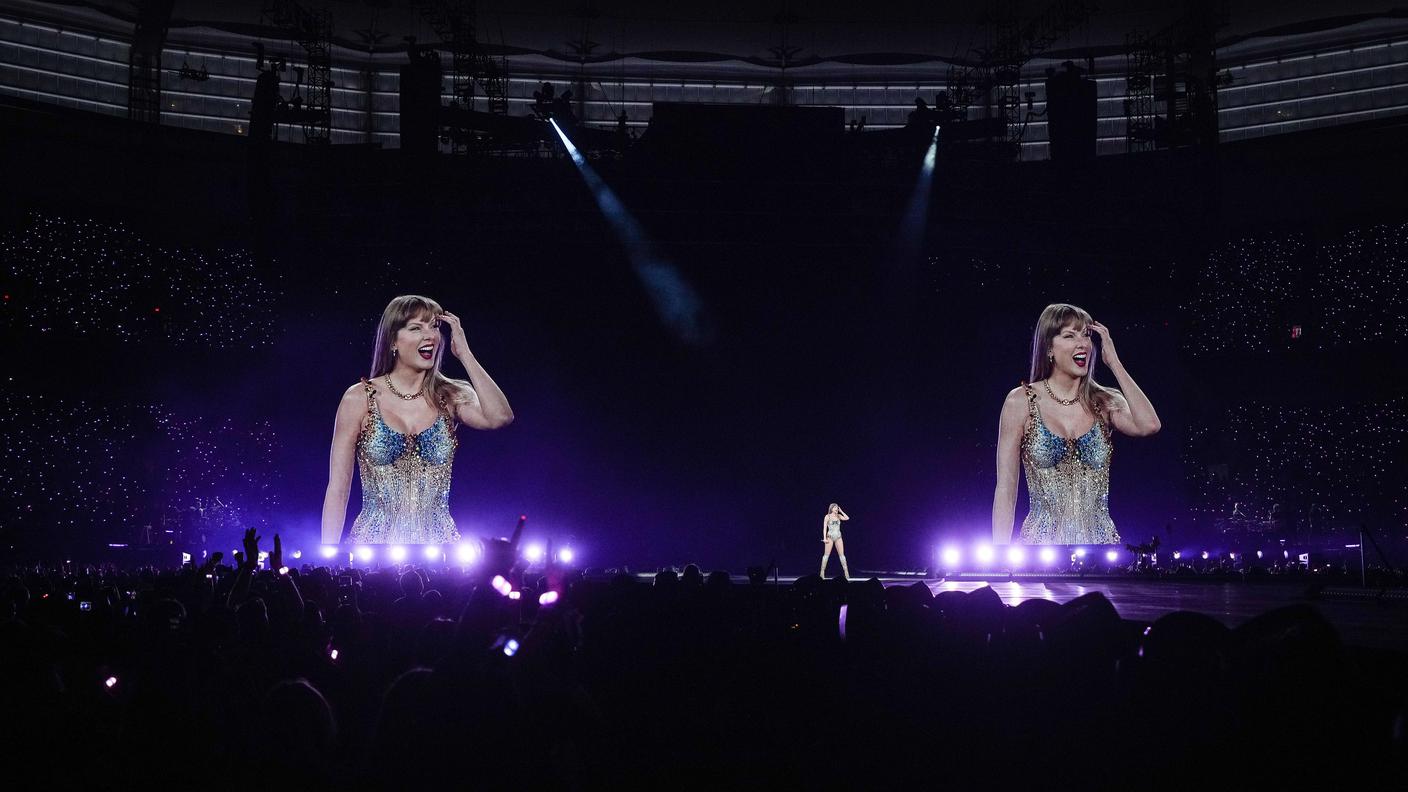Concerto multimediale Taylor Swift