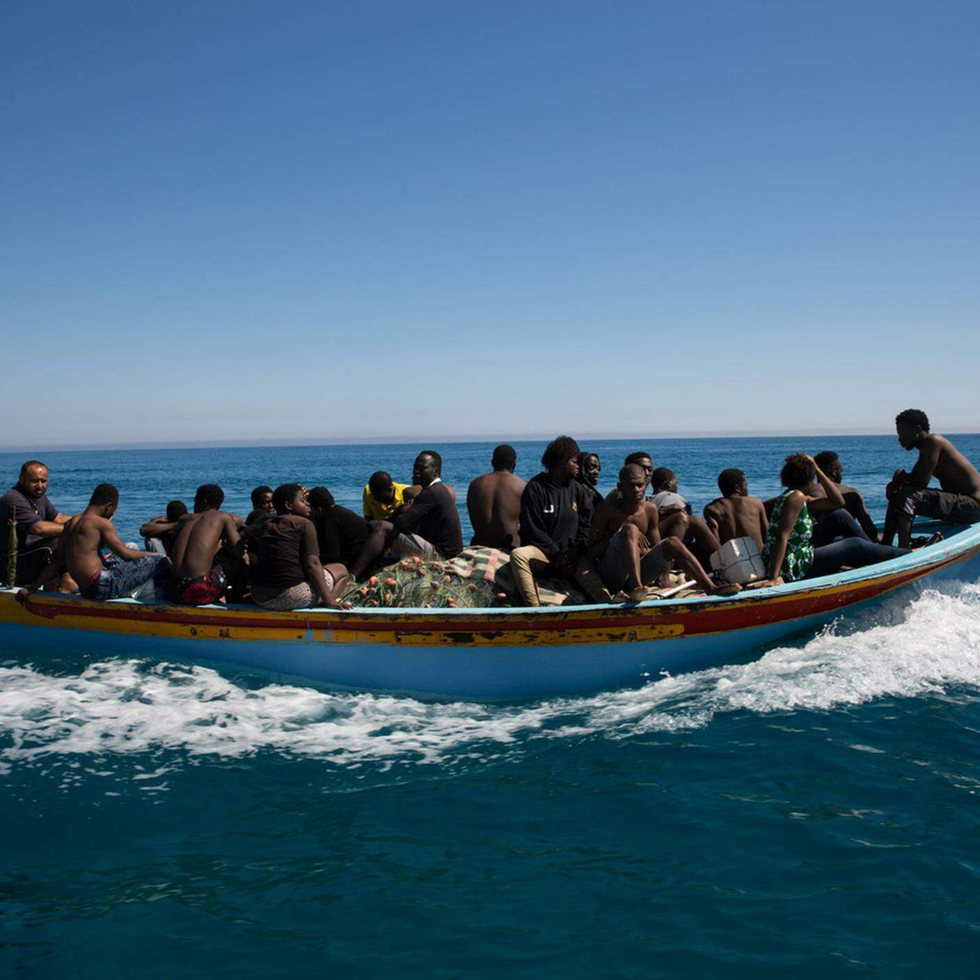 Migranti, Libia