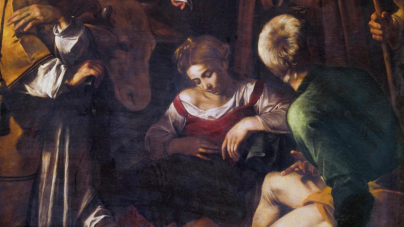 Michele Cuppone, "Caravaggio. La Natività di Palermo", Campisanoeditore (dettaglio copertina)