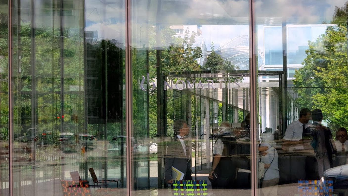 LA RICEZIONE DEL CAMPUS NOVARTIS DI BASILEA (© RSI - Sonja Riva)