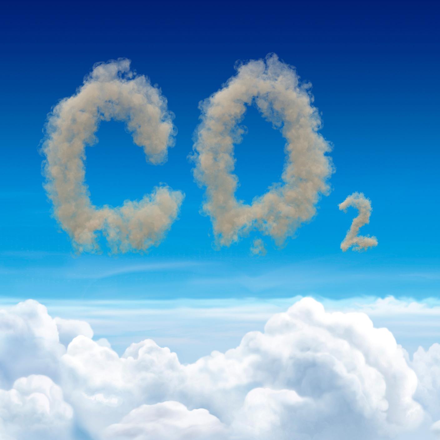 CO2 cielo nuvole inquinamento