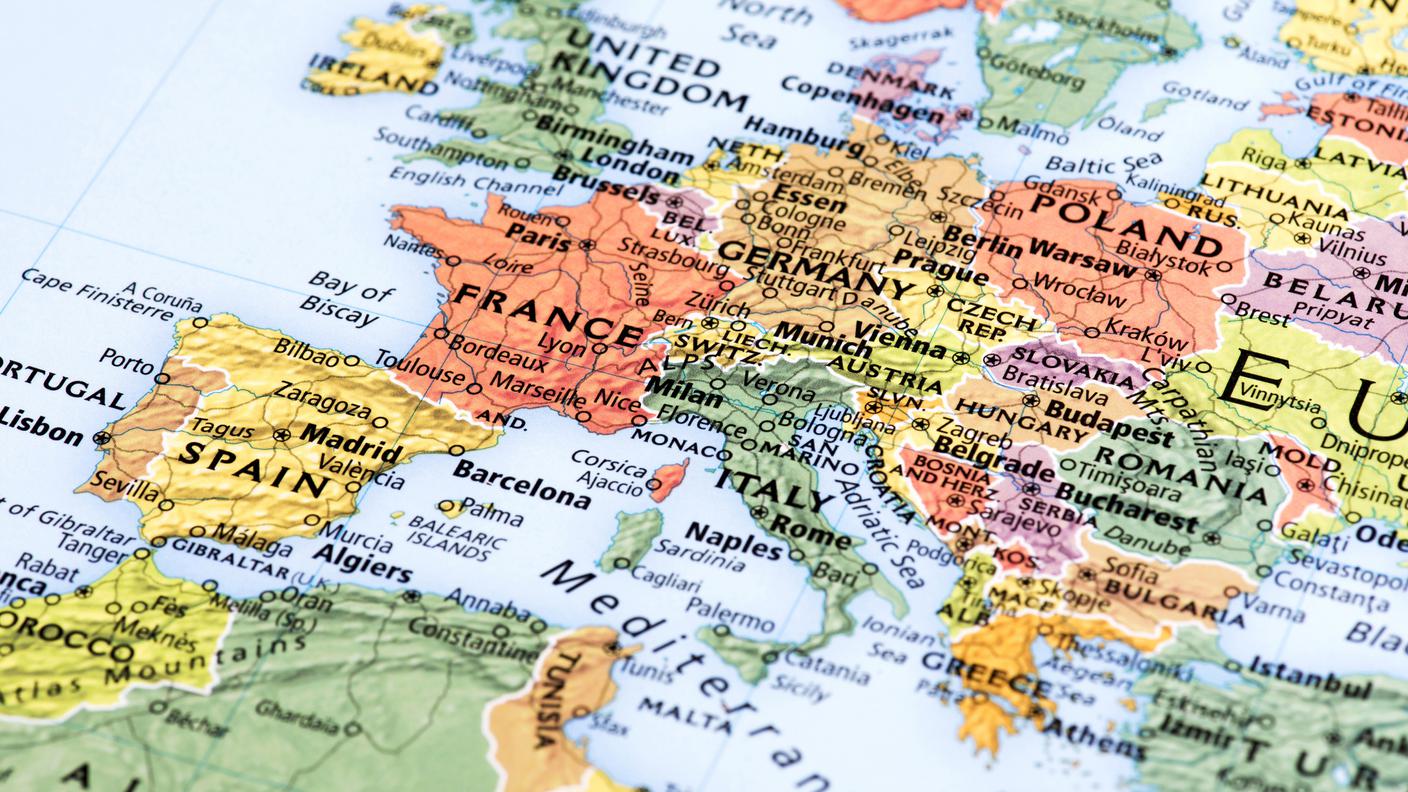 iStock-mappa Europa