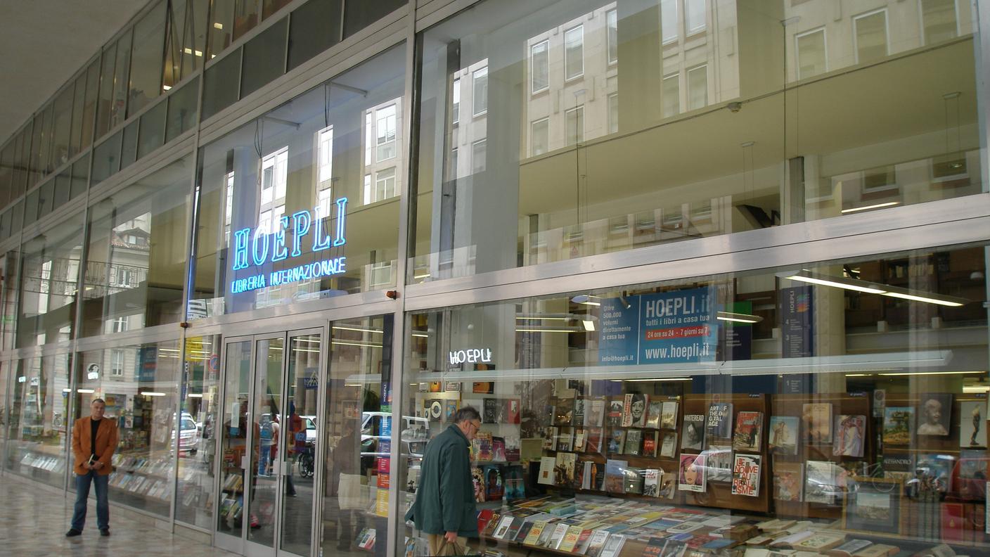 La libreria Hoepli a Milano (courtesy Barbara Hoepli)