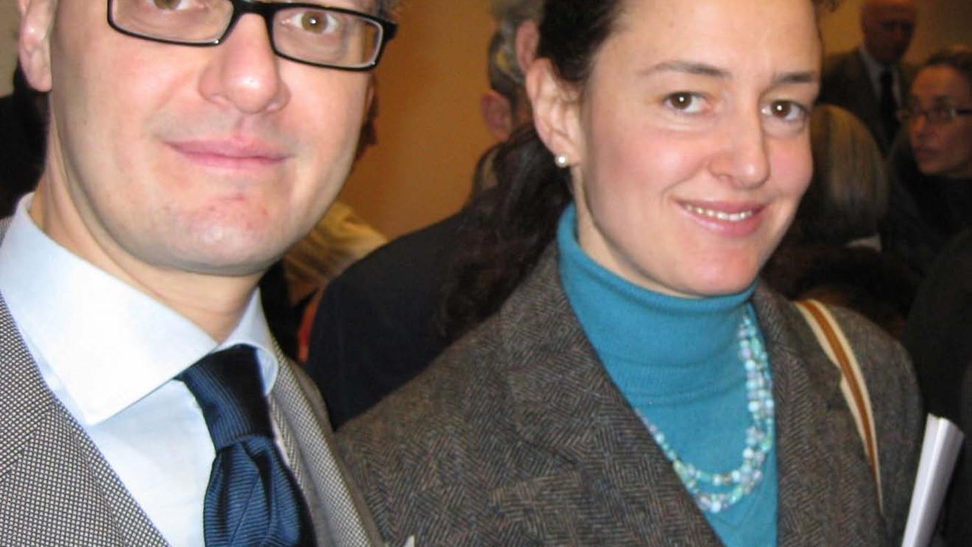 Matteo e Barbara Hoepli (courtesy Barbara Hoepli)