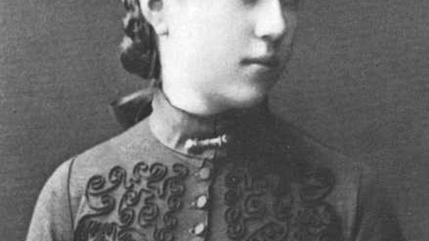 Aleksandra Kollontaj nel 1888 (courtesy www.marxists.org)