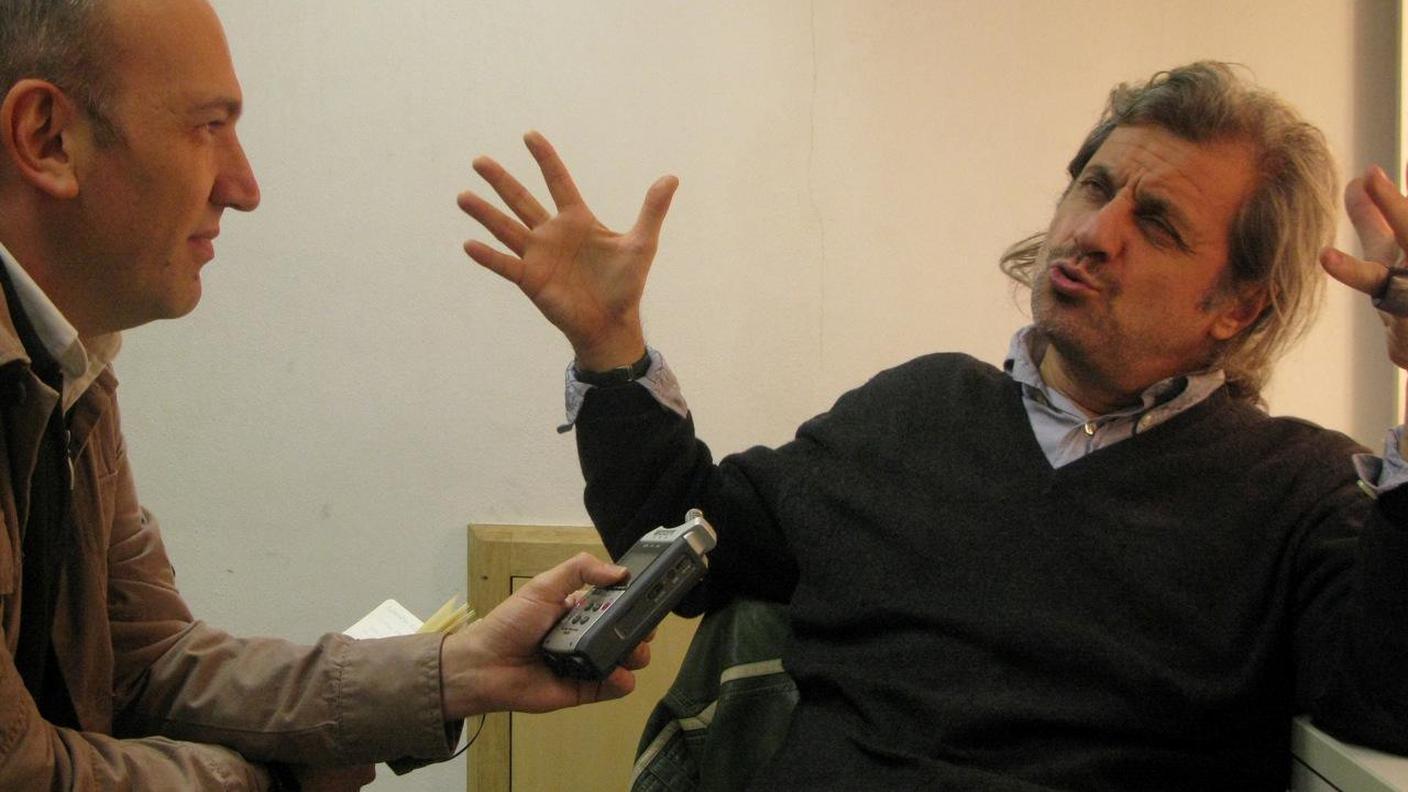 Alessandro Bergonzoni intervistato da Claudio Farinone (RSI)