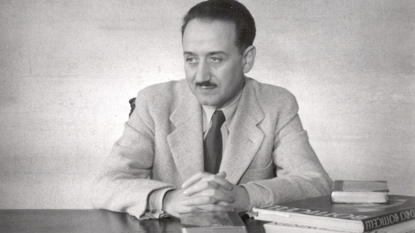 Ignazio Silone a Zurigo, 1945 (courtesy: www.amici-silone.net)