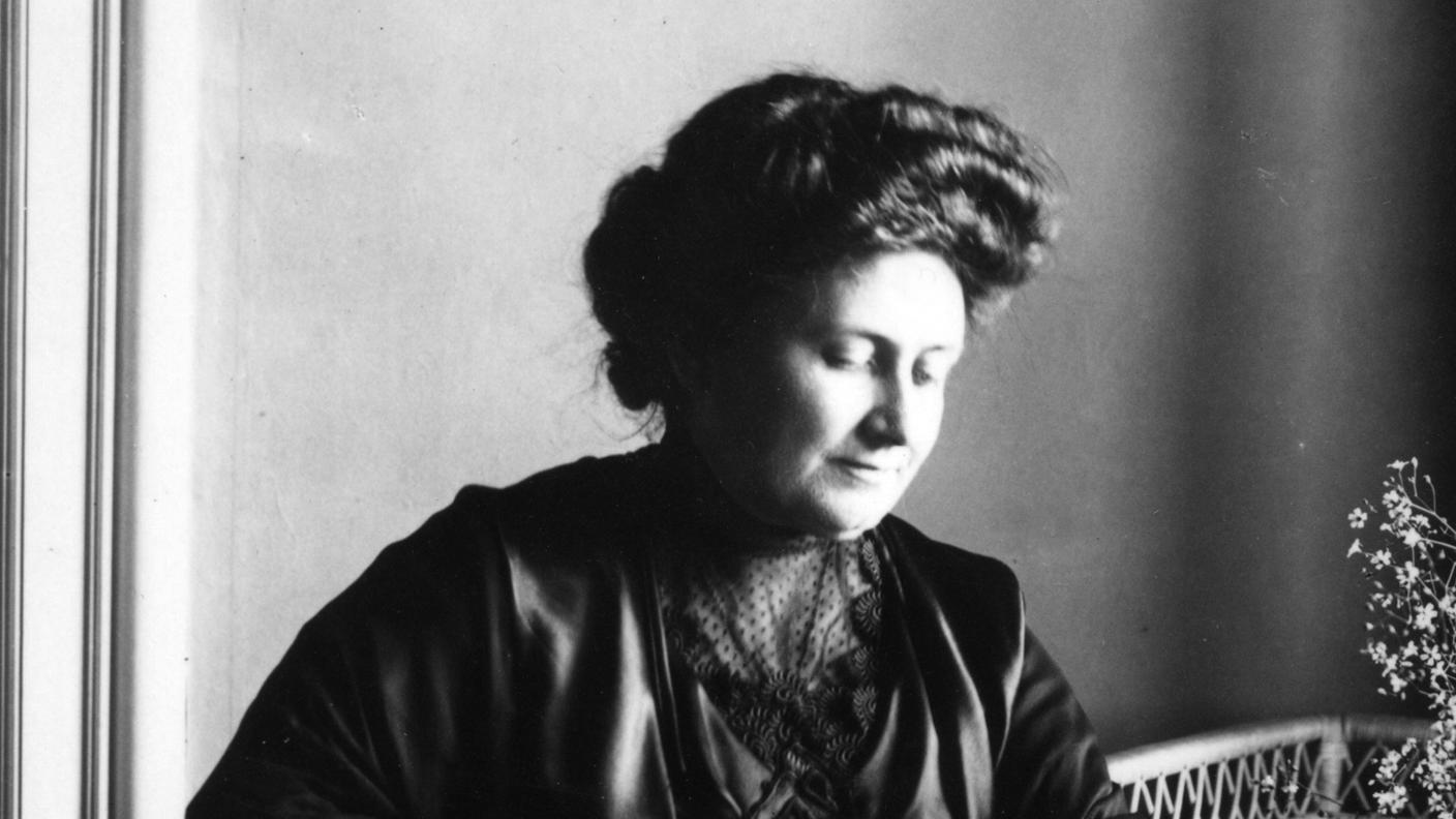 Maria Montessori a quarantatré anni (Wikipedia)