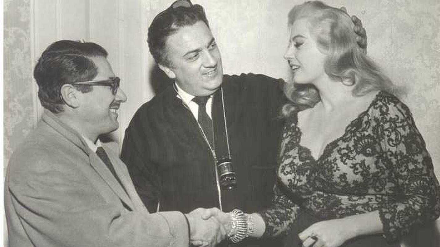 Ennio Flaiano, Federico Fellini, Anita Ekberg
