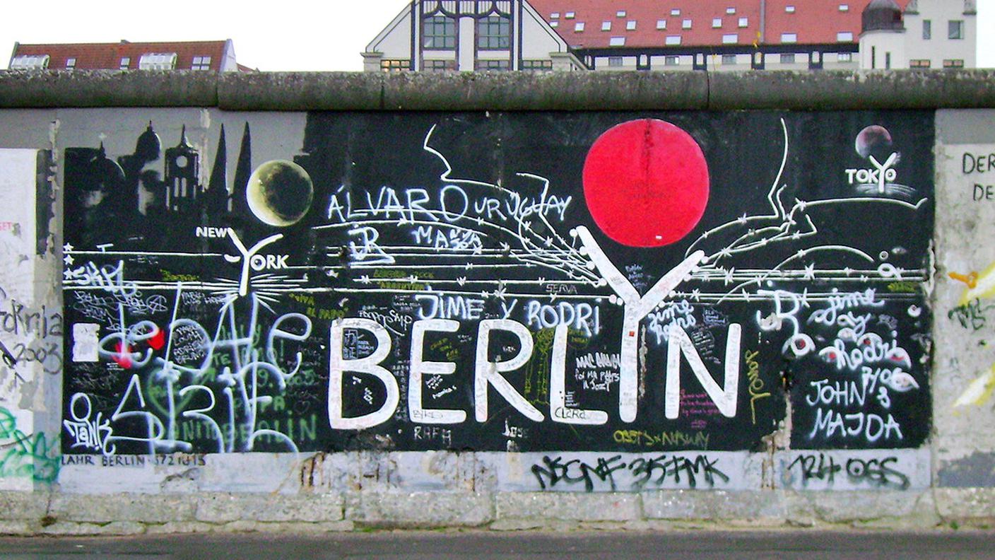 muro graffito berlino